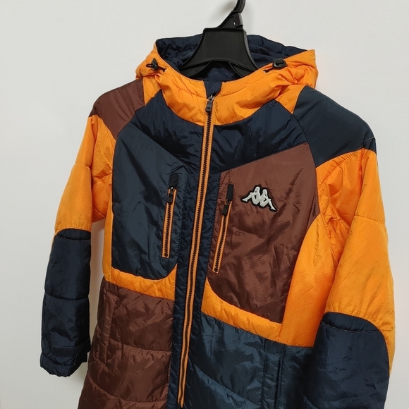 Kappa Color Block Puffer Jacket - Picture 2 of 8